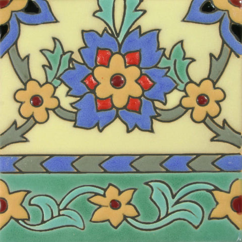 Prima Mexican Tile - Cadena De Flores