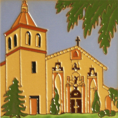 Santa Clara Historic Mission Tile