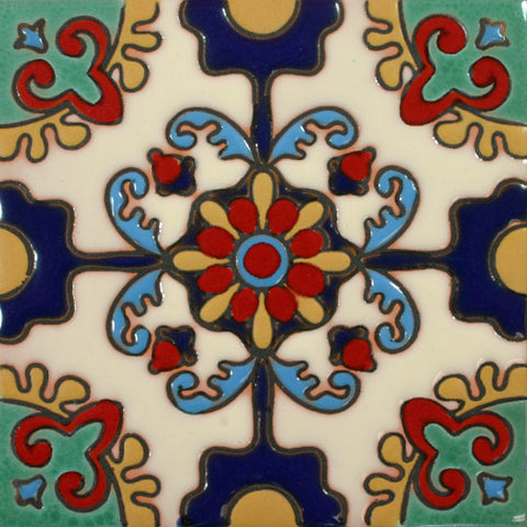 Raised Relief Mexican Decorative tile