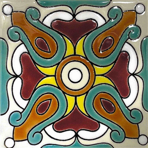 Porcelain Mexican Tile -HERRADURAS