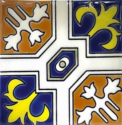 Porcelain Mexican Tile - Ojo De Rey