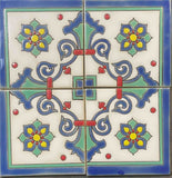 PORCELAIN MEXICAN TILE -  CARMEN III CORNER