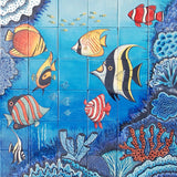 Mexican Style Mural - Acuario