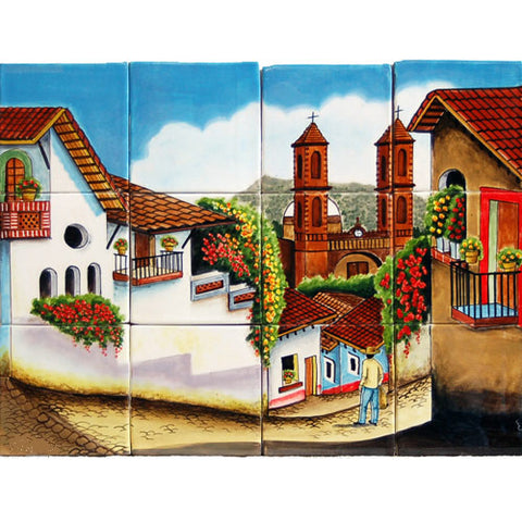 Mexican Style Mural - Calle Sombrerudo