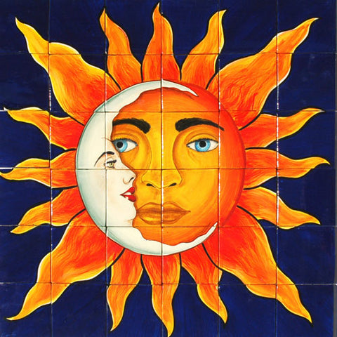 Mexican Style Mural - Eclipse