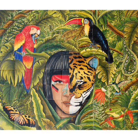 Mexican Style Mural - La Selva