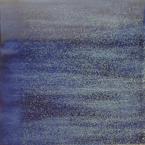 Gorky Gonzalez Mexican solid color washed blue art tile
