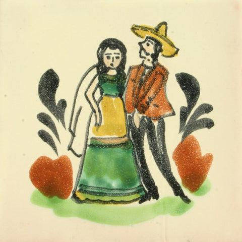 Gorky Gonzalez Mexican wedding tile