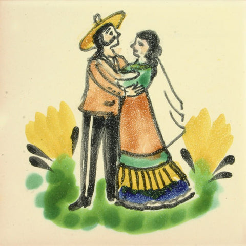 Gorky Gonzalez Mexican wedding tile