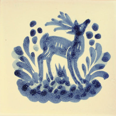 Gorky Gonzales Mexican deer tile