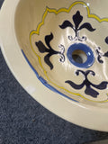 CLEARANCE - TRADITIONAL MEXICAN SINK-FLOR DE LIZ SMALL ROUND