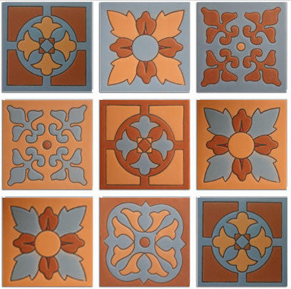 Mission style Arts and Craft tile collections