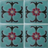 Raised relief Malibu tile pattern