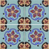 raised relief Mexican tile