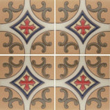 raised relief tile pattern