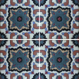 Raised relief Malibu tile pattern
