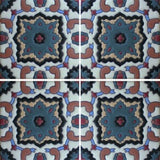 Raised relief Malibu tile pattern