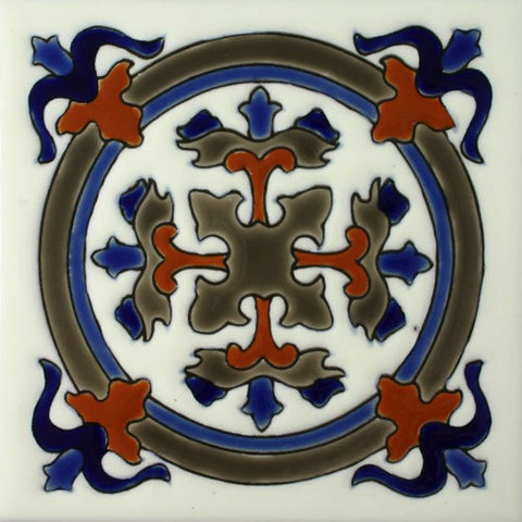 Malibu style Porcelain Mexican tile