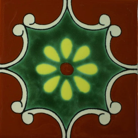 Porcelain decorative Mexican pool tile